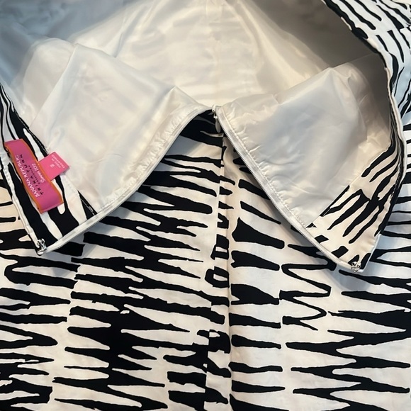 Banana Republic Trina Turk Zebra Print Mini Skirt Size 2 - Picture 11 of 16